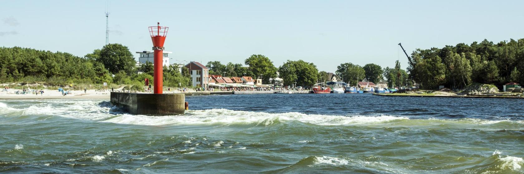 Port jachtowy w Łebie